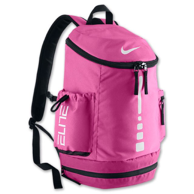 nike hoops elite backpack pink