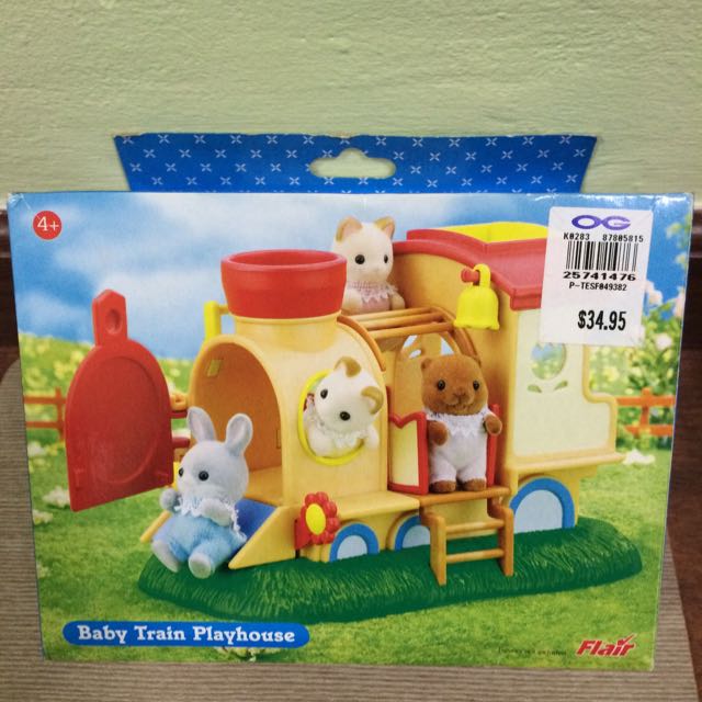 sylvanian families baby train