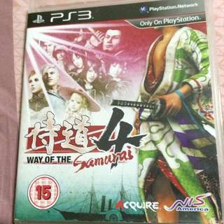 Way Of The Samurai 4 (PS3)
