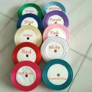 Thick Ribbons 2cm Wide