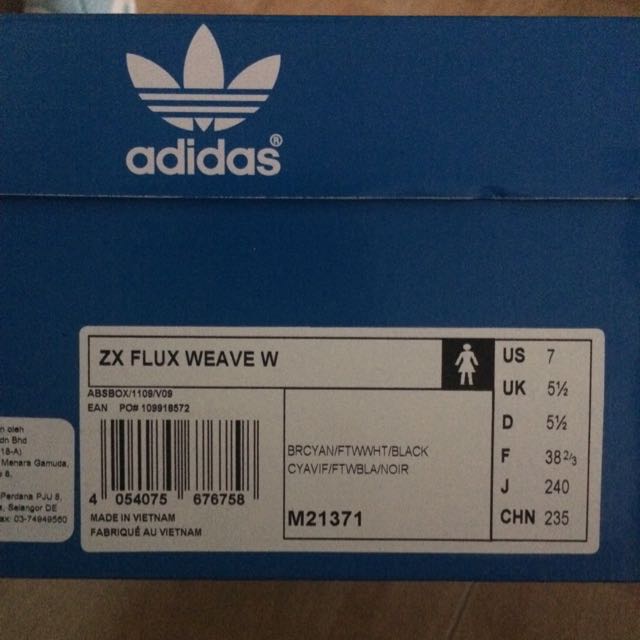 Adidas zx flux weave sales noir