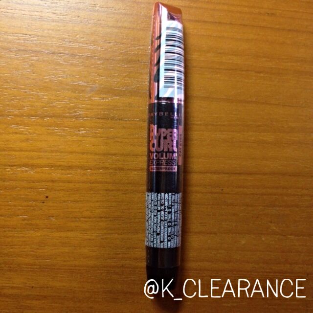 Bnip Maybelline Hypercurl Volum Express Cat Eyes Mascara