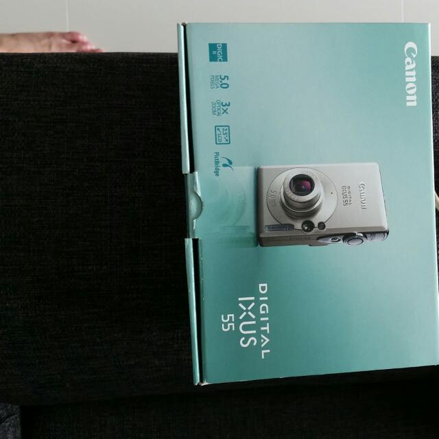 Canon IXUS 55, Photography, Cameras on Carousell