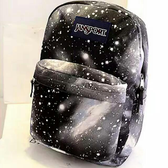 Black galaxy backpack hotsell
