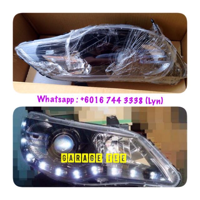 Depo H Civic Fd 06 Headlamp W Led Pre Order Cars On Carousell