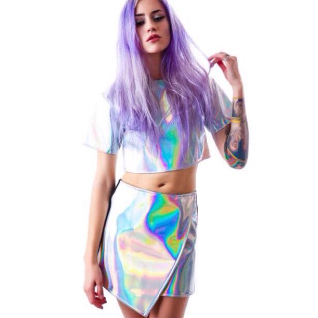 Holographic skirt sales dolls kill