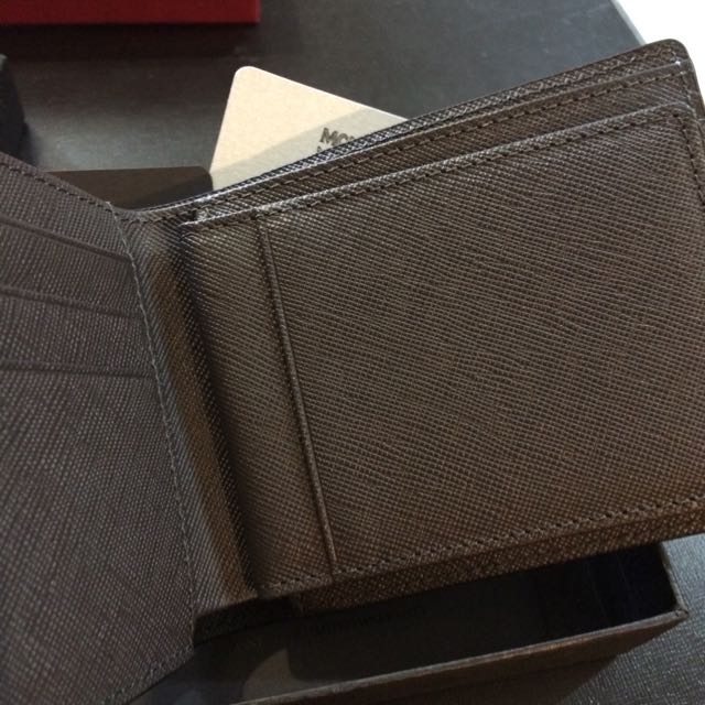 Authentic MCM Claus Bifold Men Wallet, Luxury, Bags & Wallets on Carousell