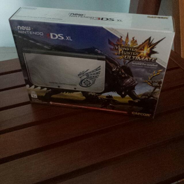 Monster Hunter 4 Ultimate 3ds Xl Console Electronics On Carousell
