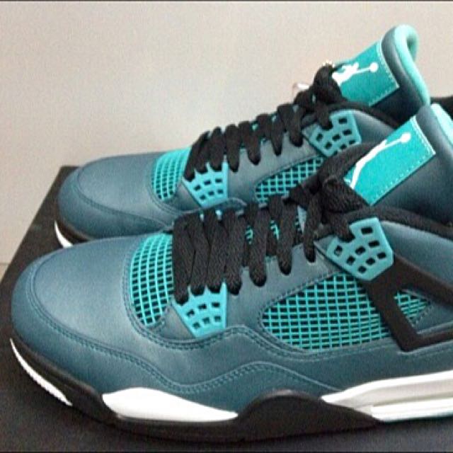 Jordan 4 turquoise new arrivals