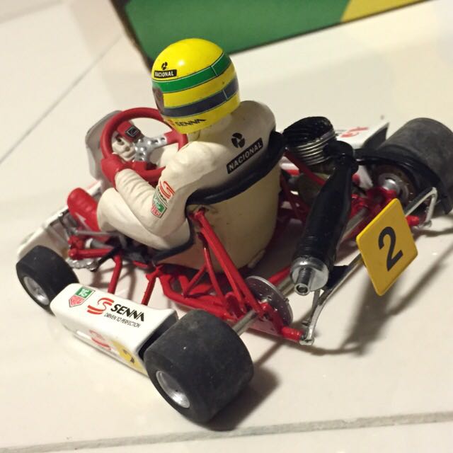 1:18 Ayrton Senna Racing Car Collection - Kart Paris-Bercy 1993