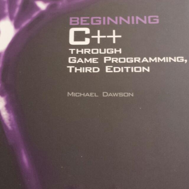 Beginning C Through Game Programming Third Edition Books Stationery Textbooks On Carousell