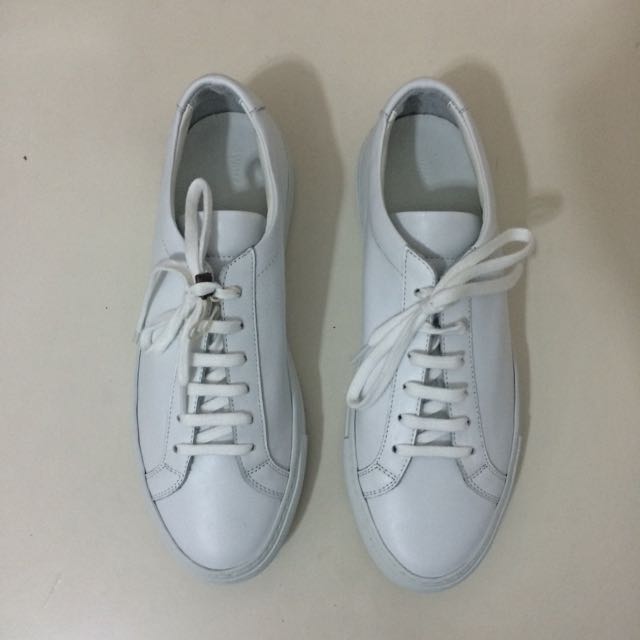 White leather trainers cheap sale