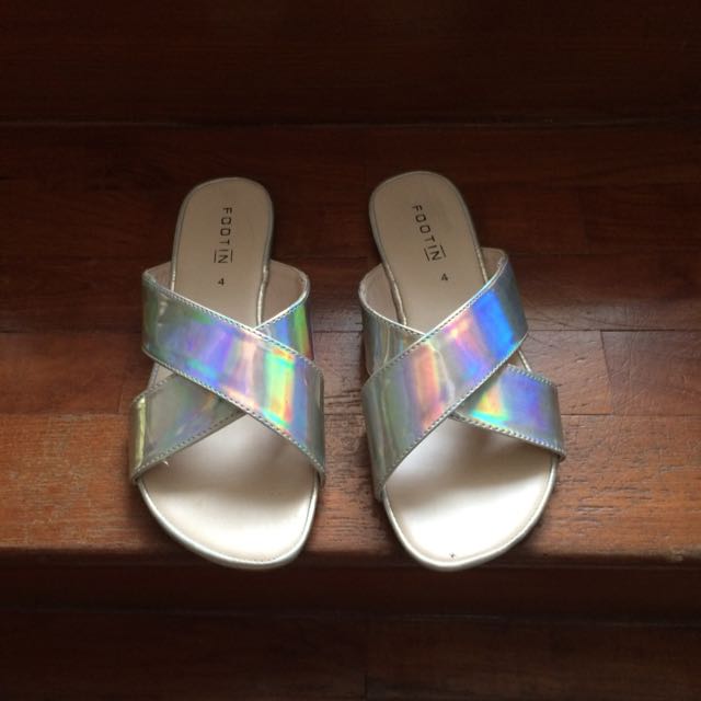 holographic slippers