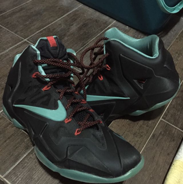 Lebron 11 diffused jade sales