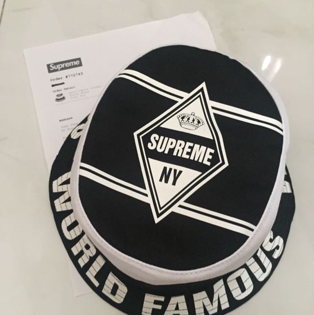 supreme world famous bucket hat