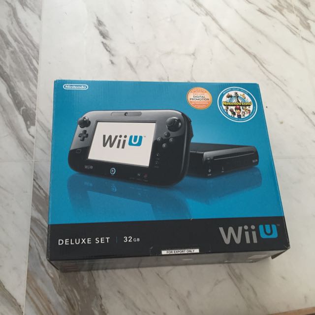 Wii U Deluxe Set 32GB, Hobbies & Toys, Toys & Games on Carousell
