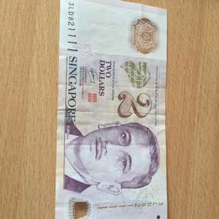 $2 Note