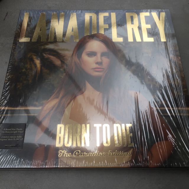 Lana Del Rey Born to Die: The Paradise Edition Vinyl Record