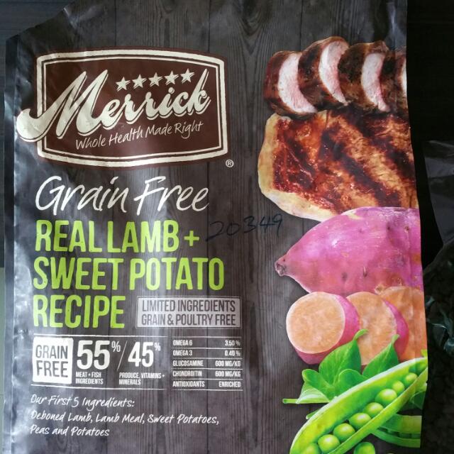 Merrick lamb and sweet potato hotsell