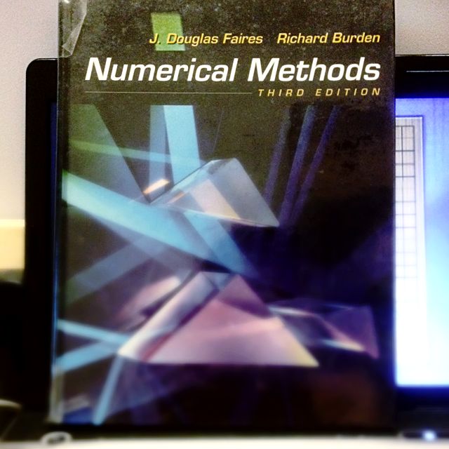 Numerical Methods (3rd Edition) J Douglas Faires, Richard Burden