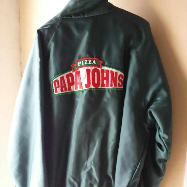 PAPA JOHNS PIZZA delivery jacket, Men's Fashion, Coats, Jackets and