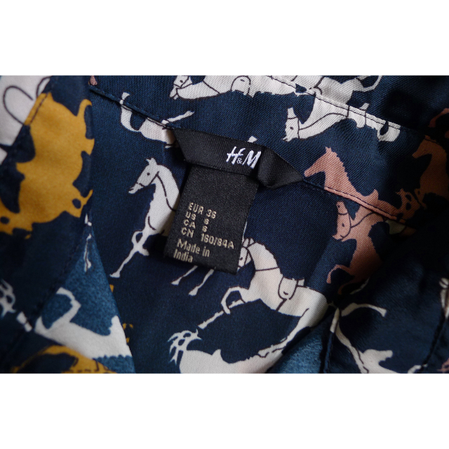 Horse print blouse h&m clearance