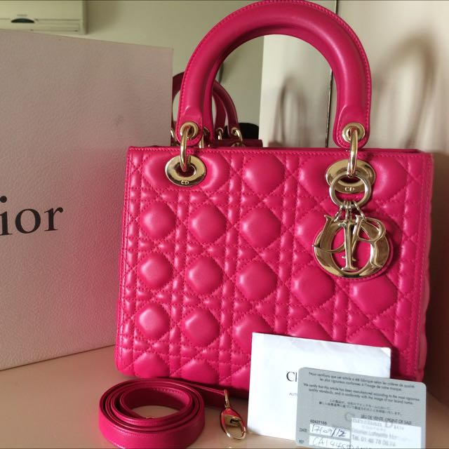 Hot pink sales lady dior