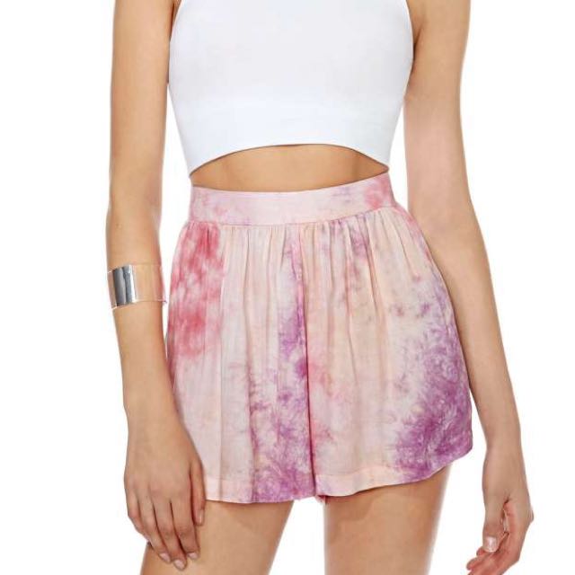 Tie dye skort Outlet
