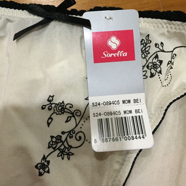 Sorella Brand New Beige Elegant Panty. Size SM., Women's Fashion, New