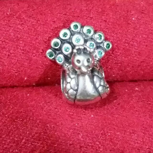 Authentic Pandora Peacock Charm