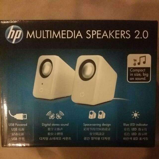 hp multimedia speakers 2.0