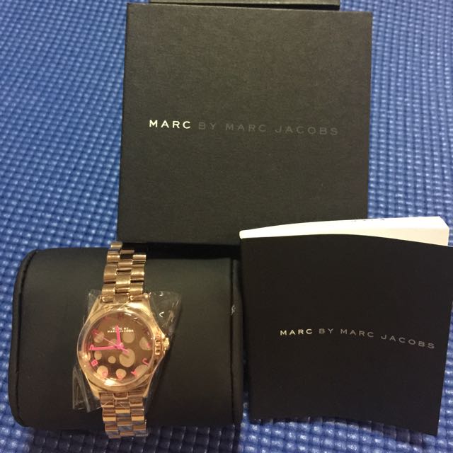 Marc jacobs henry new arrivals rose gold watch