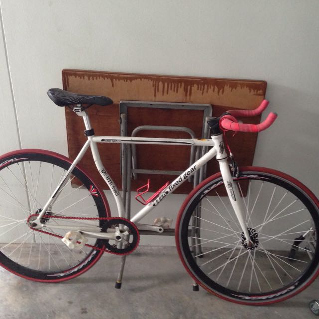 HTG fixed Gear Fixie Bicycle Sports Equipment Bicycles