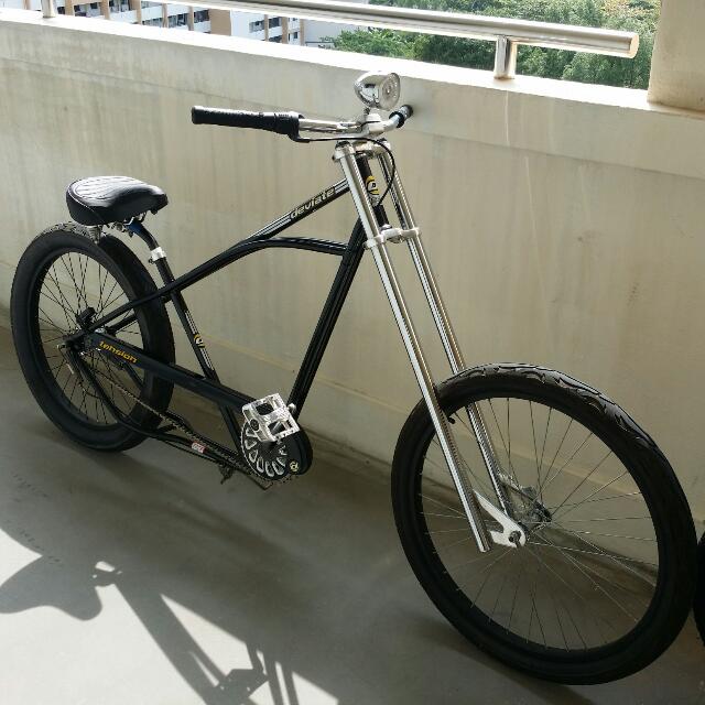 Rare Nirve Deviate Tension Chopper Bicycle, Sports Equipment, Bicycles ...