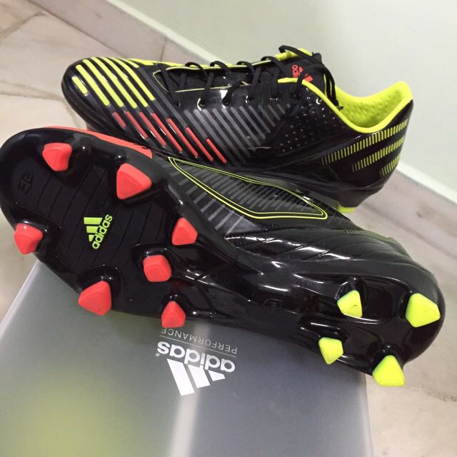 Adidas Predator Lz Trx Fg Sl, Sports Equipment, Sports & Games, Racket &  Ball Sports On Carousell