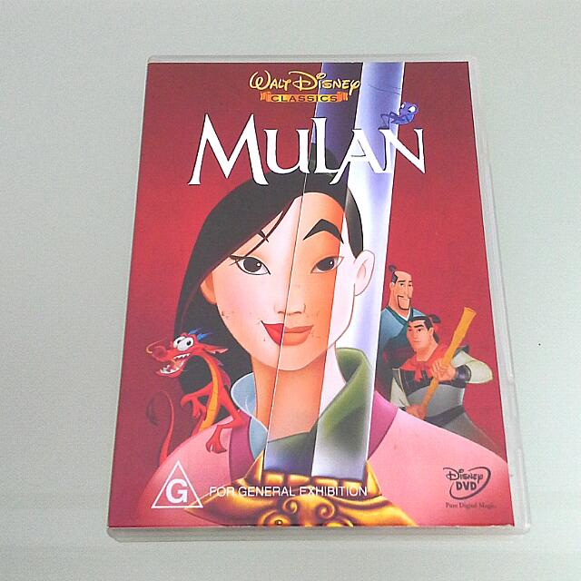 Dvd Disney Classic Mulan Everything Else On Carousell