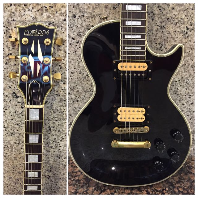 Edwards Navigator Japan Made Les Paul Guitar