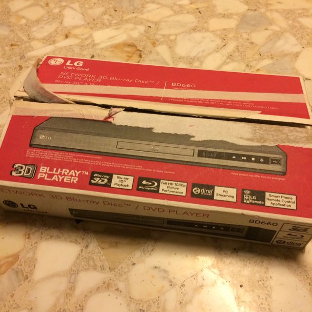 Lg Bd660 Blu Ray Player Furniture On Carousell