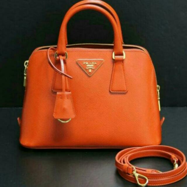 Prada Saffiano Lux BL0838 Limited Edition, Women's Fashion, Bags ...