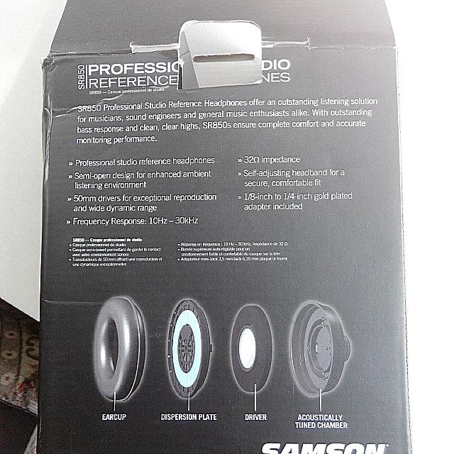 Samson sr850 head fi new arrivals