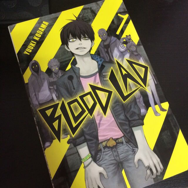 Blood Lad, Vol. 1, 3 , 5, 6, by Yuuki Kodama, English Manga (2014