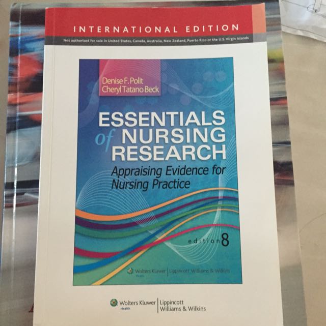Essentials Of Nursing Research Books Stationery Textbooks On