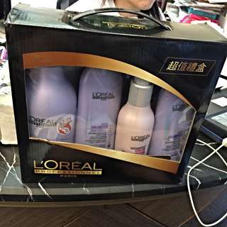 L'OREAL 超值禮盒👸 恆久順柔護色系列