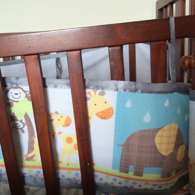 Mothercare's Breathable Cot Rail / Crib Bumper, Babies & Kids, Baby