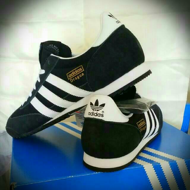 Adidas Original Dragon G16025 Black White Men s Fashion