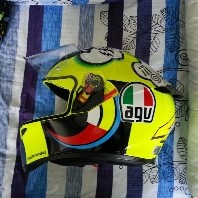 AGV K3 SV Rossi WTF Misano 2011 helmet Cars on Carousell