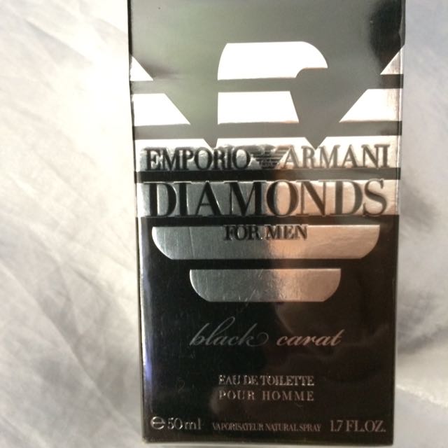 armani diamonds black carat
