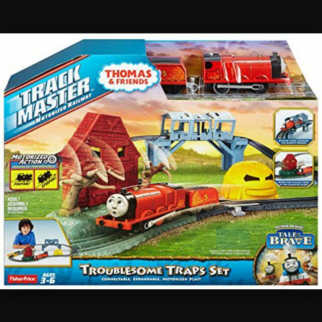 trackmaster troublesome traps set