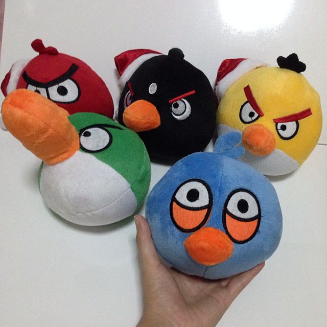 Angry Birds Soft Toys, Hobbies & Toys, Toys & Games on Carousell