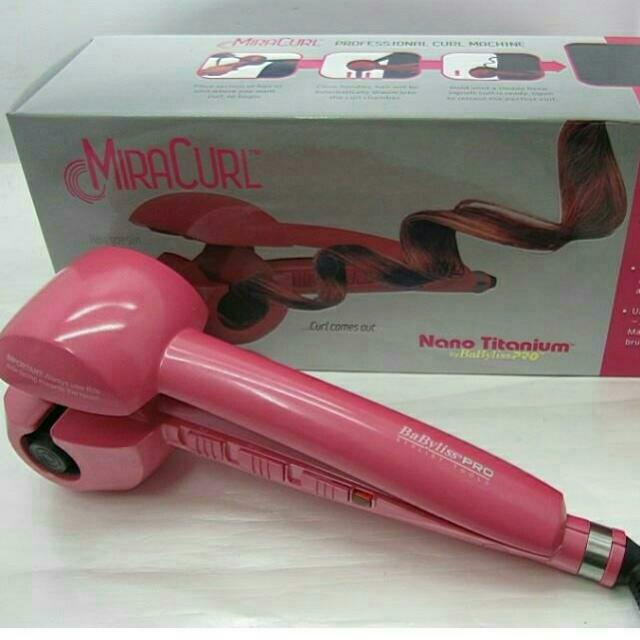 Babyliss curler pink shop